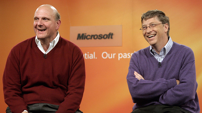 Bill Gates Steve Ballmer