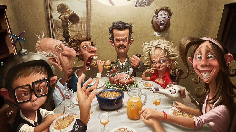 Caricatures
