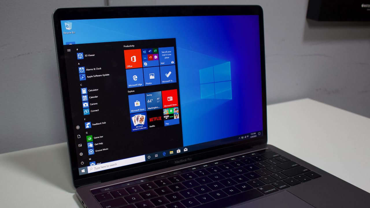 Windows 10 on Mac