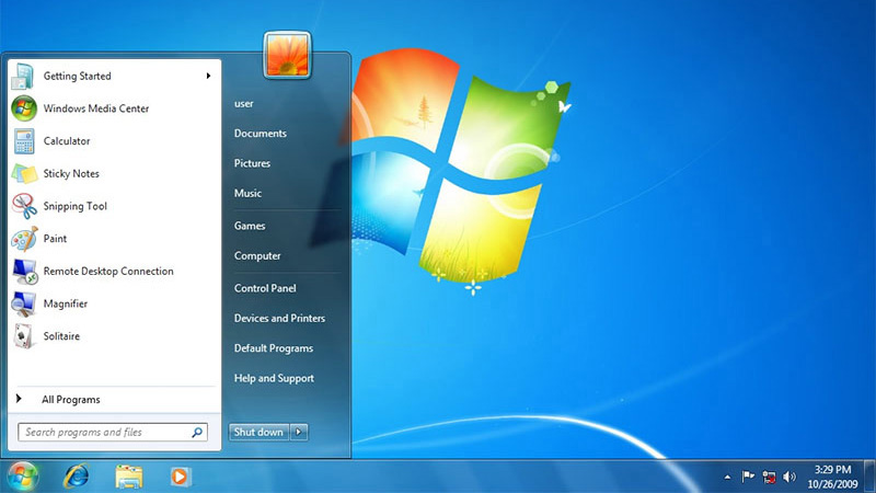 Windows 7 Desktop